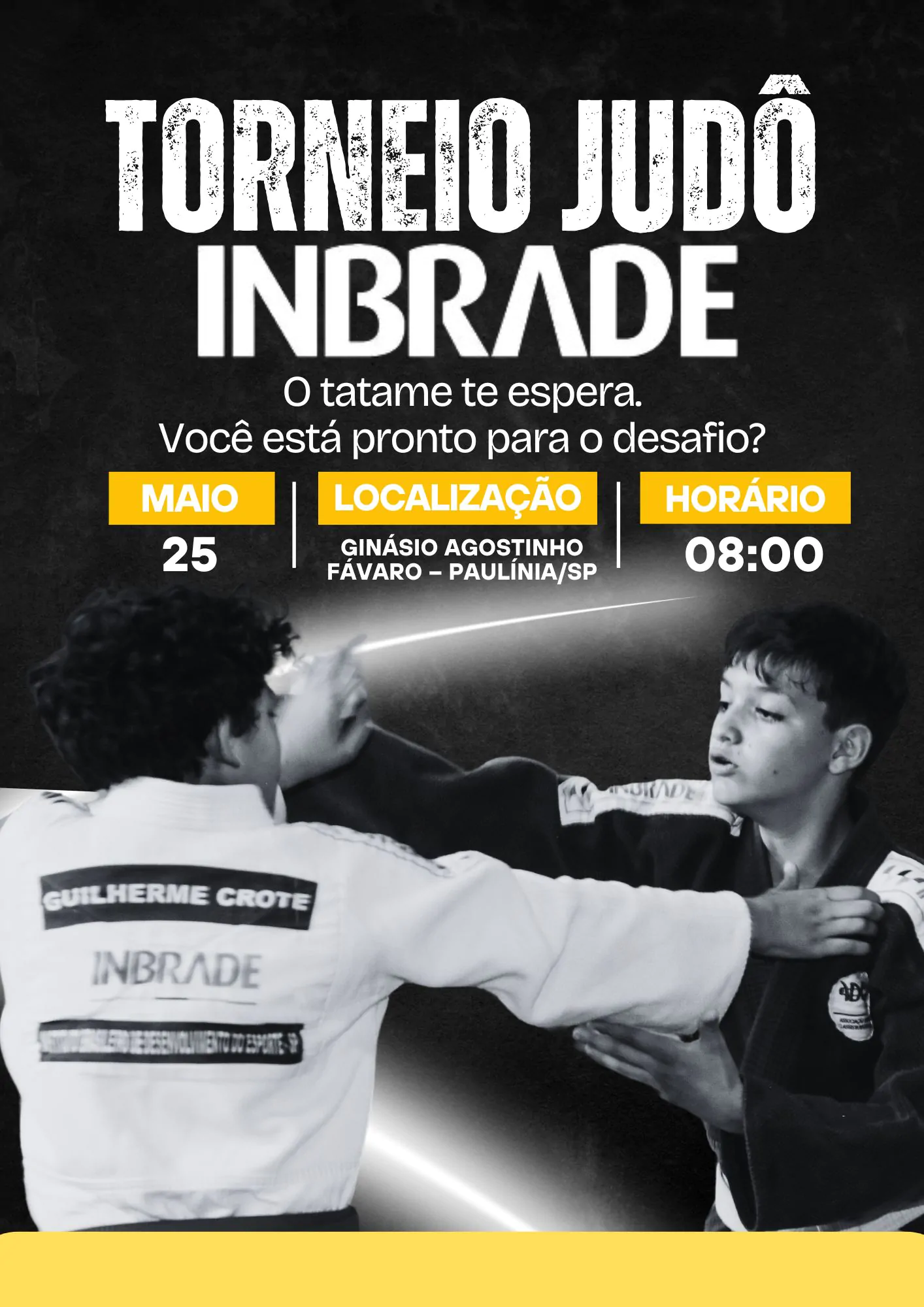 Torneio de Judô INBRADE!